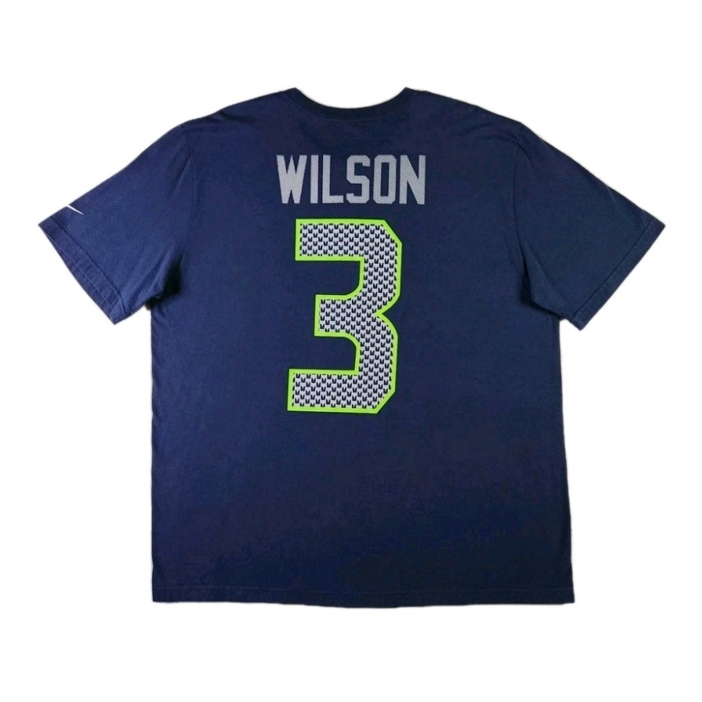 Seattle Seahawks Nike Super Bowl Shirt XXL Double Sided NFL Football Sportswear